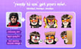 draw cute chibi emotes, animated, badges for your vtuber and twitch