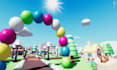 design low poly unity 3d model  and environment for the game