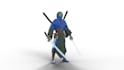 create a 3d character model for games or film