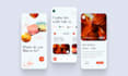 design a premium mobile app UI UX in figma