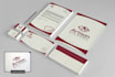 design business card or letterhead or statonary print ready