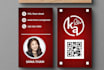 design outstanding business card print ready