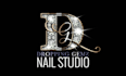 do diamond glitter jewelry luxury gold silver beauty fashion salon logo