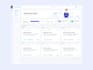 design dashboard, web app, admin panel UI in figma