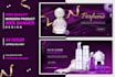 design awesome website banner, header image, slider banner