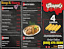design a professional restaurant food menu flyer or price list