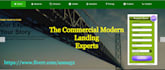 create modern responsive landing page design