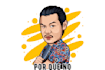 draw awesome big head cartoon from your photo