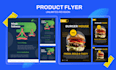 design marketing flyer, brochure, banner, poster and poscard