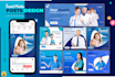 do social media design, ads, post, cover, header