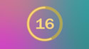 create a custom and countdown video  animation timer