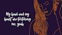 create premium hand drawn lyric video