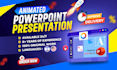 make an animated powerpoint presentations, animations design