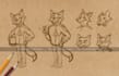 do cartoon character design