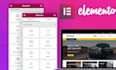 design modern and responsive website using elementor pro