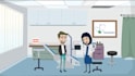 create 2d cartoon animation video in arabic