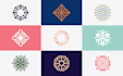 design mandala or sacred geometry logo