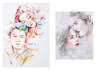 draw an artistic abstract digital watercolor from your photo
