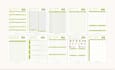 design customized printable and digital planners