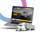 design logistics, trucking dispatch, moving company, freight and cargo website
