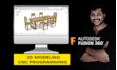 create dxf cinema4d 3d print step stl file gcode cnc programming in fusion360