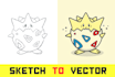 vectorize,convert image or sketch to vector