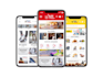 build a modern ecommerce online store and wordpress website with mobile app