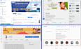 create and set up all social media business accounts, channel
