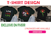 provide a creative and unique t shirt design