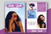 create a professional model comp card