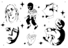make minimalist line art tattoo design