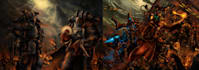 paint warhammer themed illustration