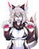 draw pet cat animal in anime or furry style