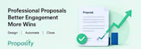 design high converting proposify proposals, templates and CRM integration