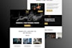 design you a professional landing page UX UI wireframe