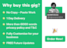 draft gdpr privacy policy, terms and conditions for shopify