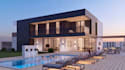 create 3d architectural house animation walkthrough render