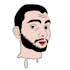 draw your amazing drip cartoon portrait from your photo