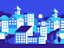 create flat illustrations for digital projects