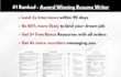 write, edit, upgrade your resume, CV, cover letter, linkedin