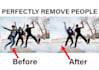 perfectly add or remove object and people from image
