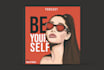 design professional portrait based podcast cover art