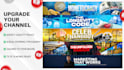 design high converting youtube banner and logo