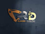 design modern construction, scaffolding, demolition, plastering logo