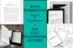 do book formatting for KDP kindle, lulu, and ingramspark