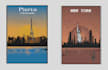 draw landscape silhouette city skyline city silhouette