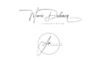 create a signature logo design that is handwritten or text