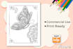 design mandala quotes coloring book pages for amazon KDP