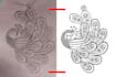 turn embroidery image into vector graphic