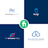 design professional crypto security and technology logo